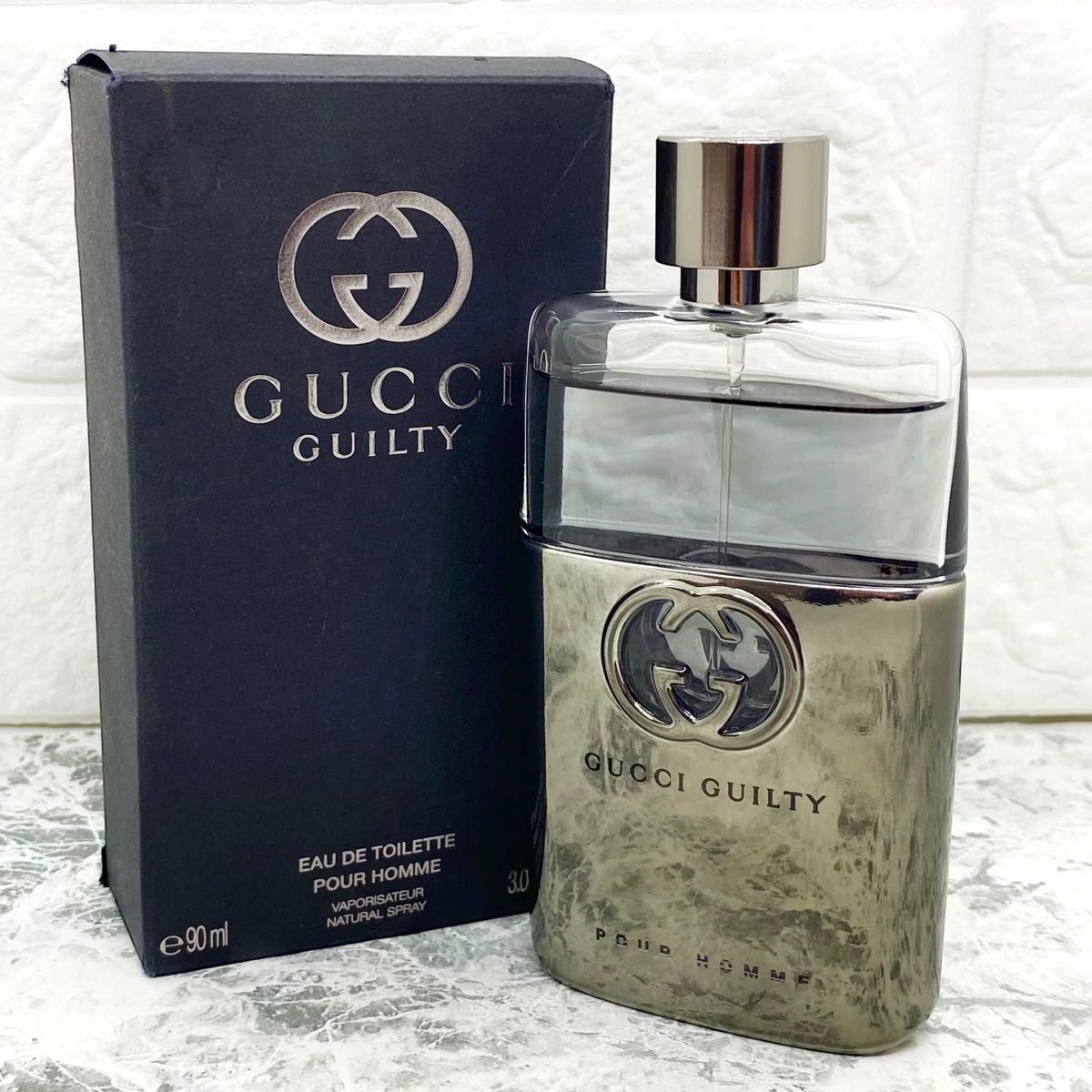 ▽希少 GUCCI pour homme 125ml グッチ 香水 ヴィンテージ Vintage