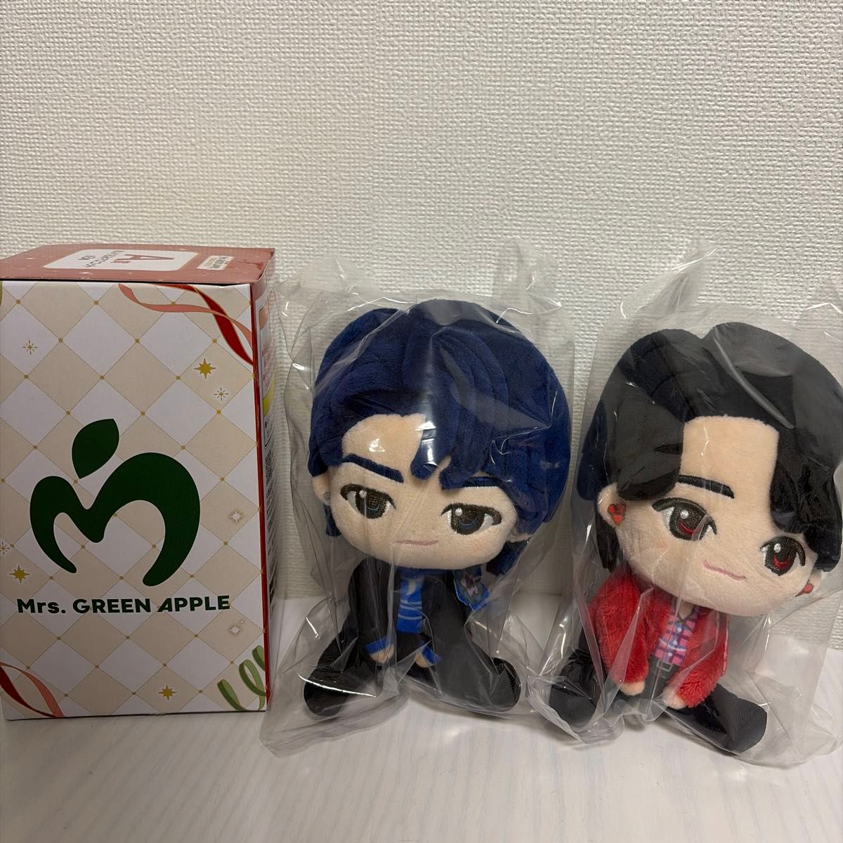 Mrs GREEN APPLE 一番くじ A賞 大森元貴 若井滉斗 ぬいぐるみ｜Yahoo