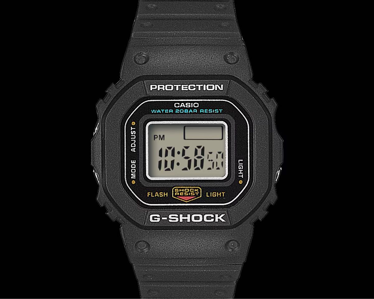 CASIO G-SHOCK nano DWN-5600-1JR リングウォッチ 黒 ブラック G