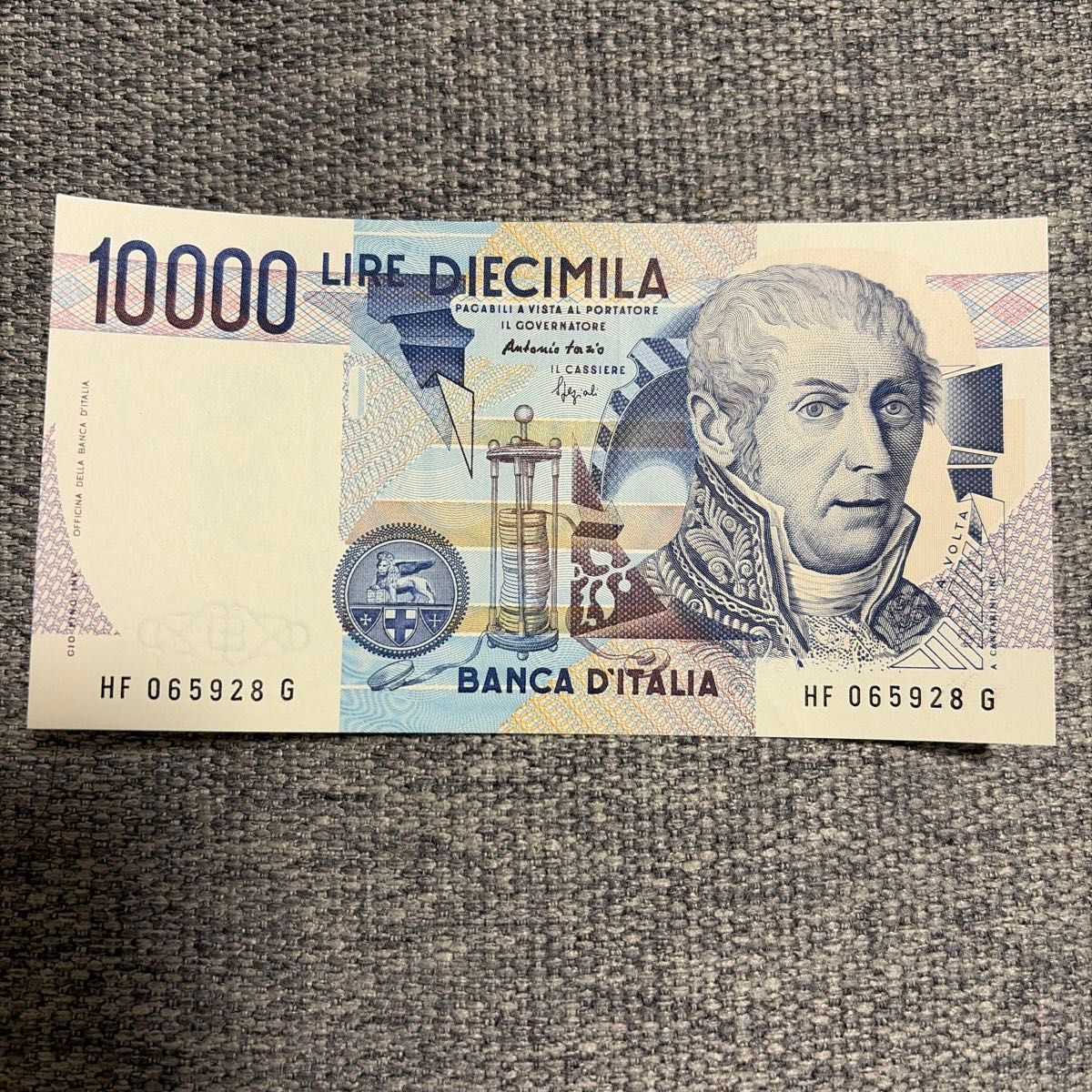 旧紙幣】イタリア リラ 10000リラ紙幣 額面での使用不可 コレクション