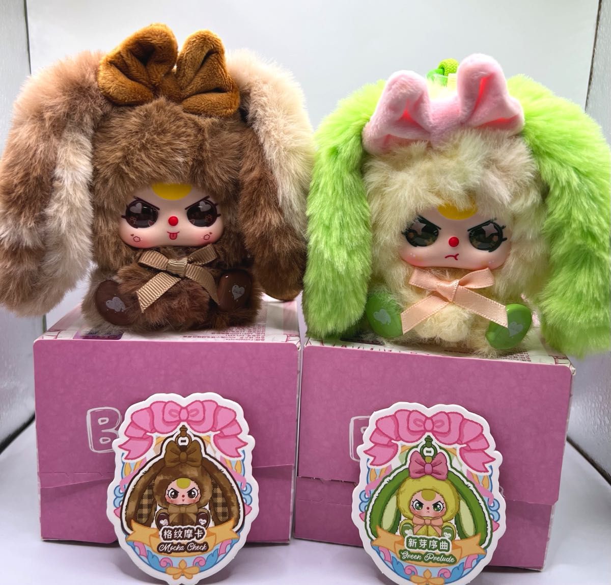 BABYTHREE 新作アリス ラビット タウン ブラウン ペア｜Yahoo!フリマ