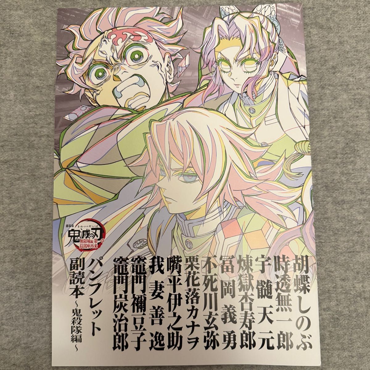 映画 鬼滅の刃 無限城編 入場特典 第12弾 パンフレット副読本 鬼殺隊編