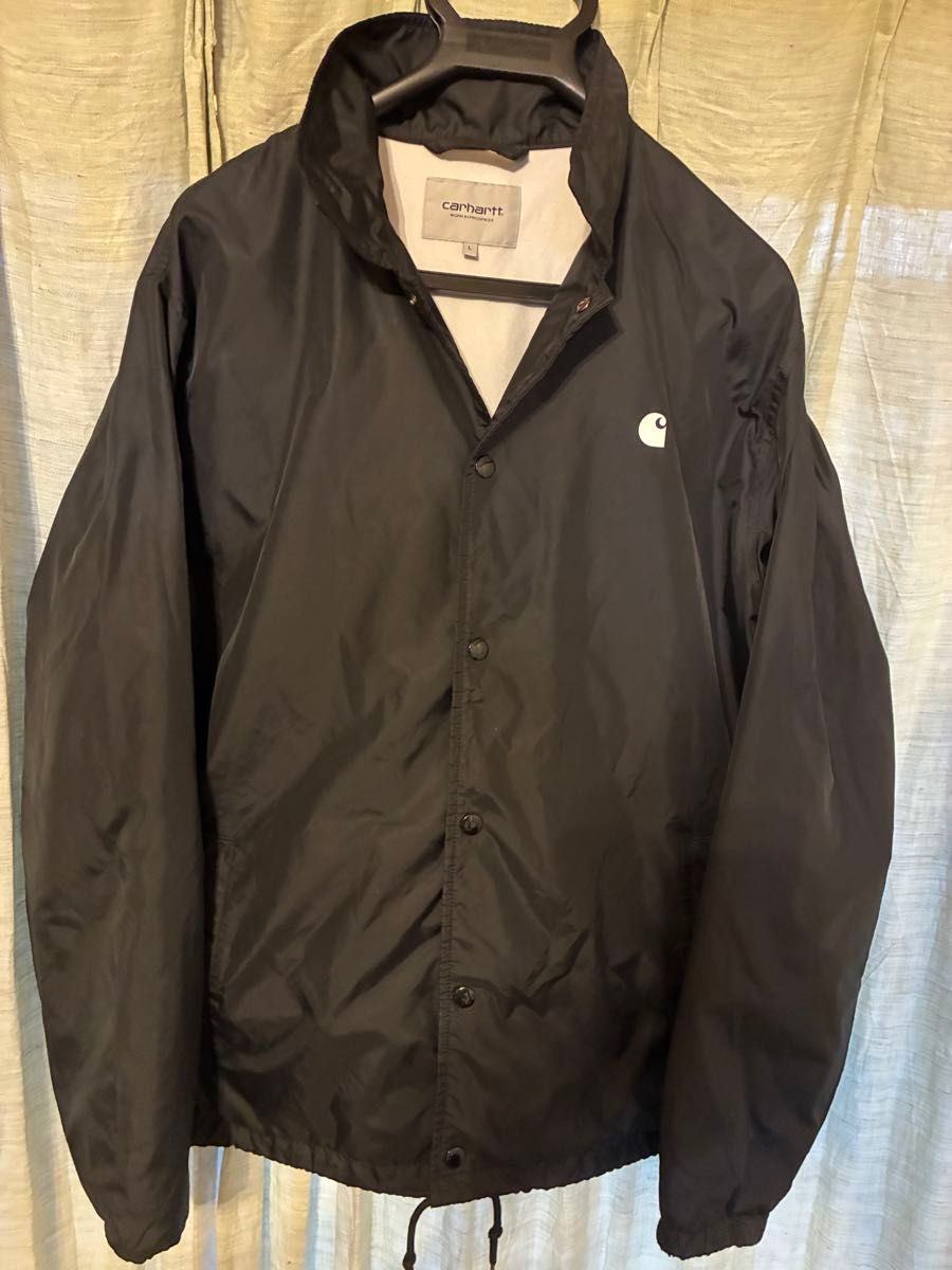 Carhartt WIP カーハート ナイロン コーチジャケット Lサイズ ブラック