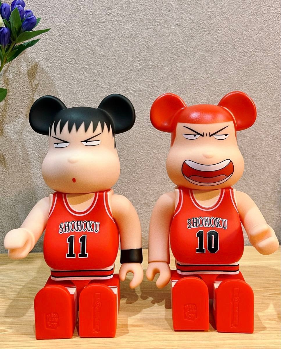 ベアブリック 桜木花道 & 流川楓 2点セット 400%｜Yahoo!フリマ（旧