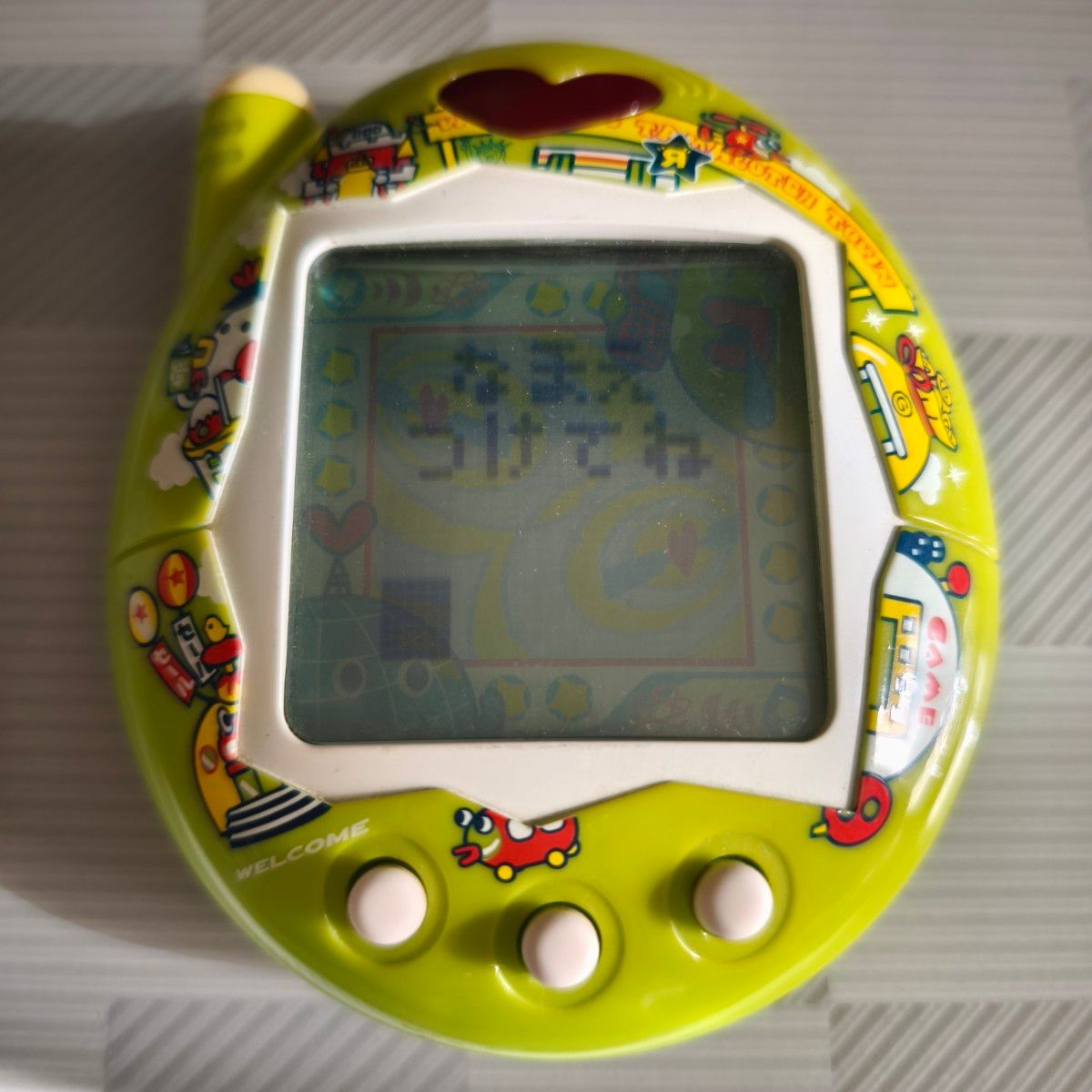 ケータイかいツー たまごっちプラス おうちのでかたまごっち