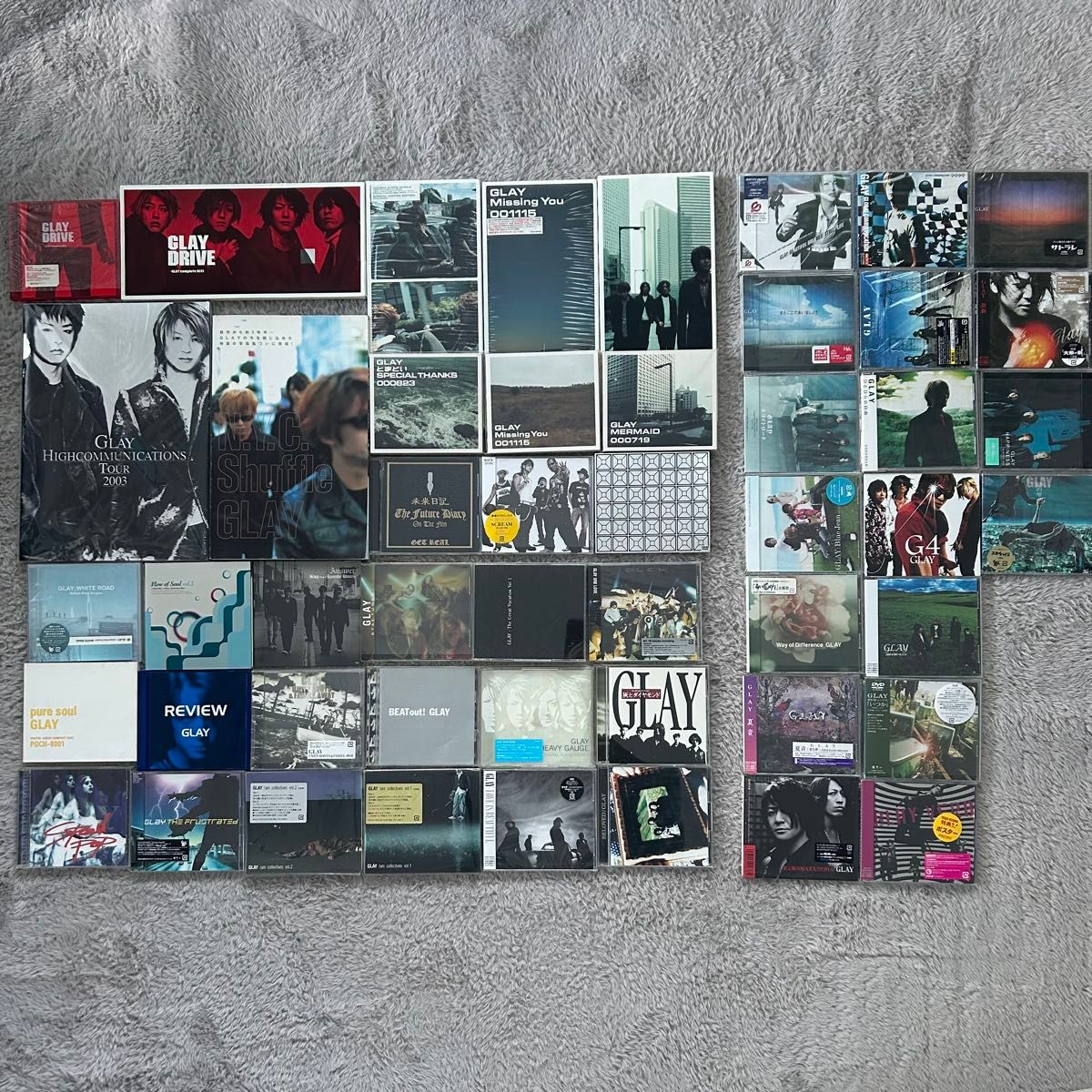 美品【GLAY】CD/ALBUM/DVD/写真集まとめ売り 多数セット 未開封含む