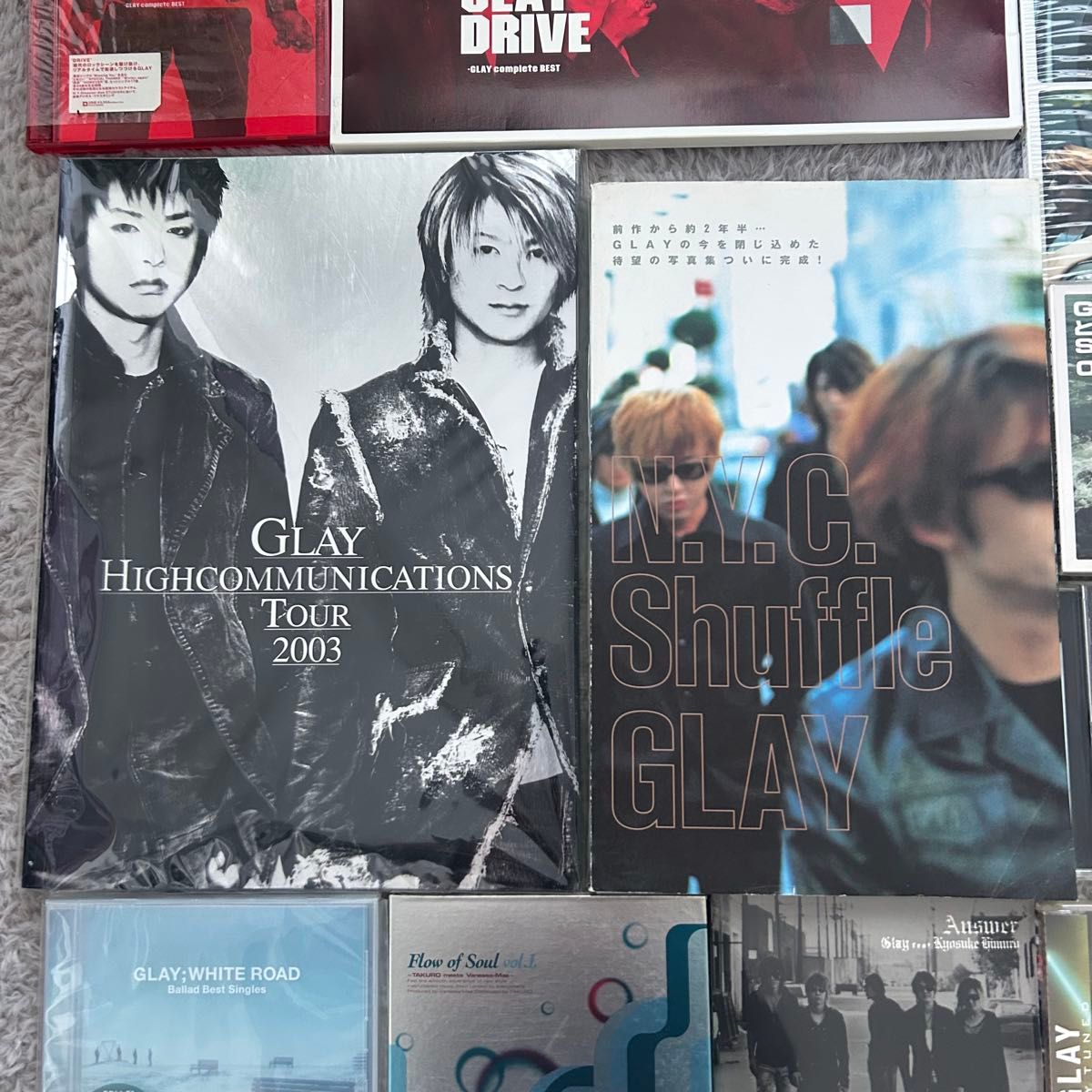 美品【GLAY】CD/ALBUM/DVD/写真集まとめ売り 多数セット 未開封含む