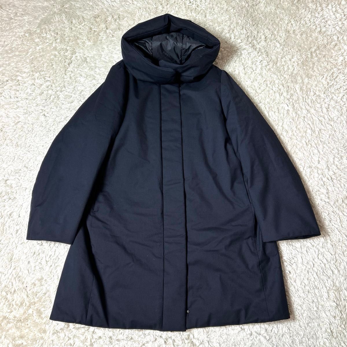 極美品】UNIQLO ハイブリッドダウンコート レディース Mサイズ