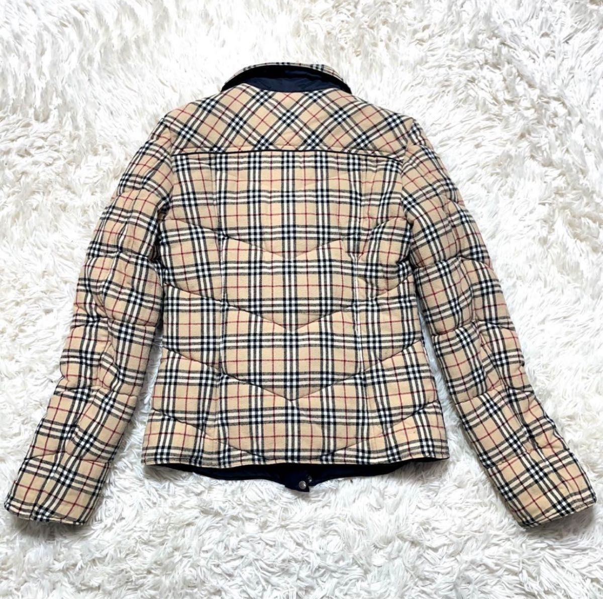 BURBERRY BLUE LABEL バーバリーブルーレーベル リバーシブル ダウン
