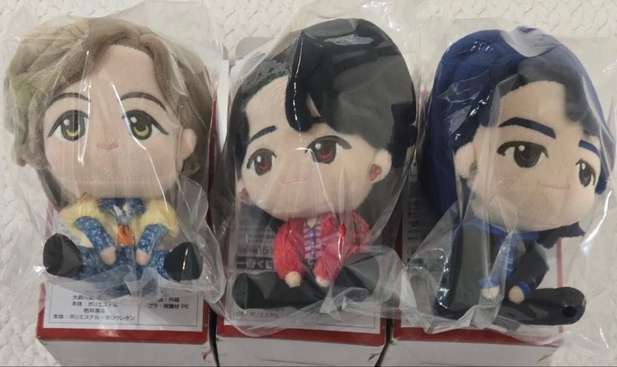 新品】Mrs GREEN APPLE 一番くじ ぬいぐるみマスコット3種コンプ