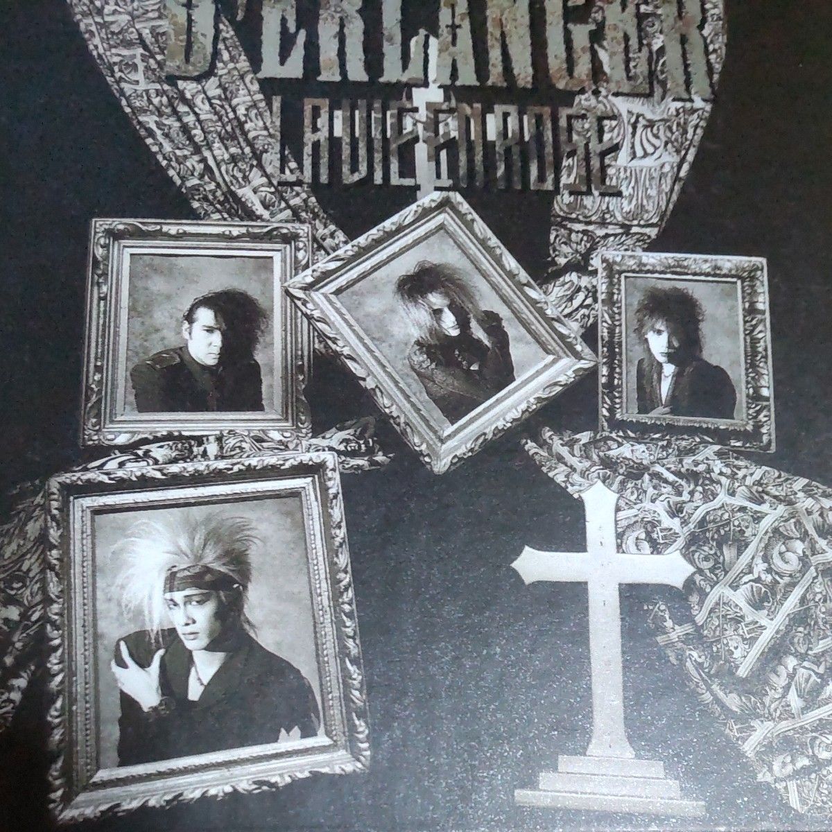 D'ERLANGER（デランジェ）インディーズCD LA VIE EN ROSE スリーブ