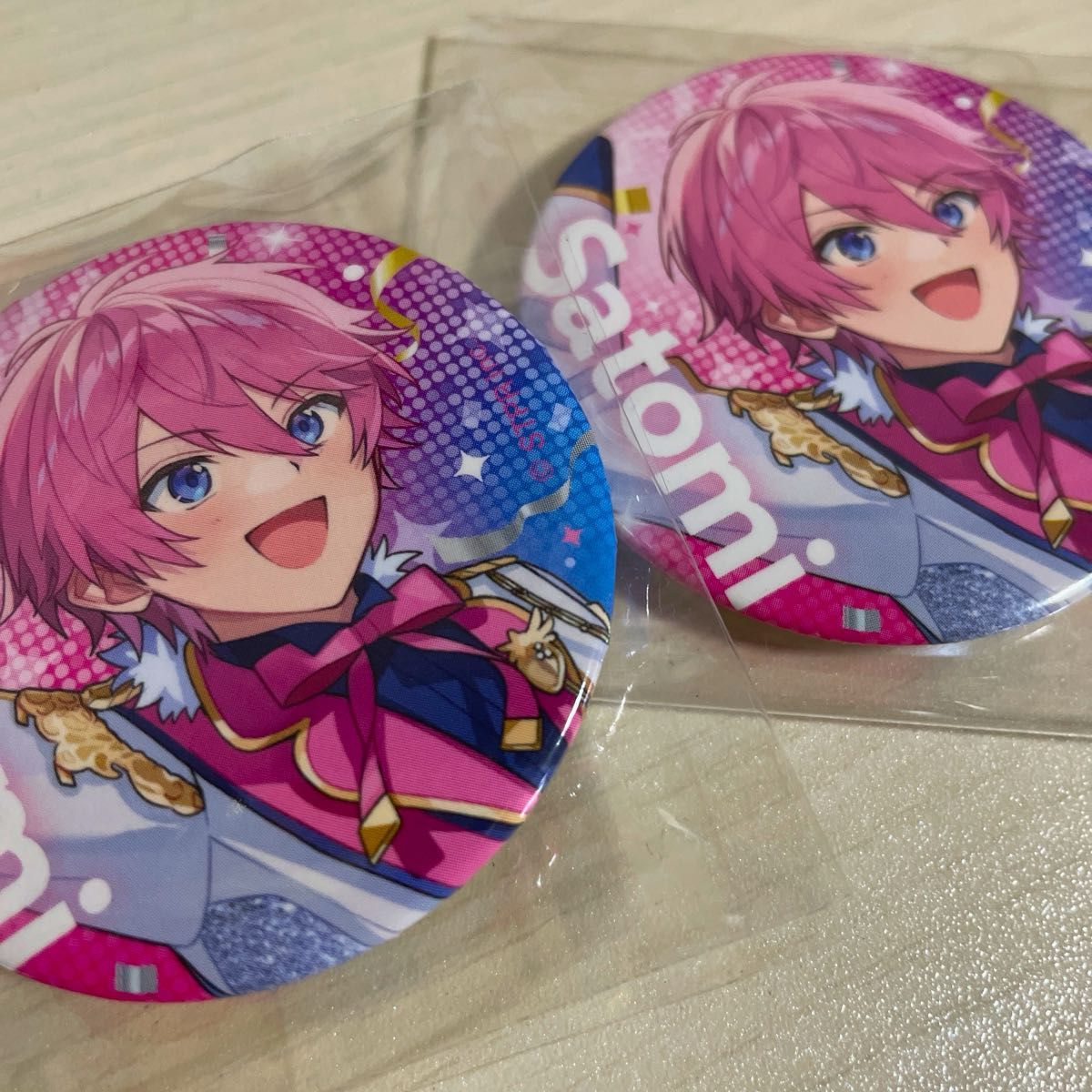 すとぷり さとみ 缶バッジ すとぷり さとみ STPR Family Festival