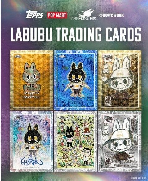 2025 Topps Chrome Labubu 10th Anniversary 1Box｜Yahoo!フリマ（旧