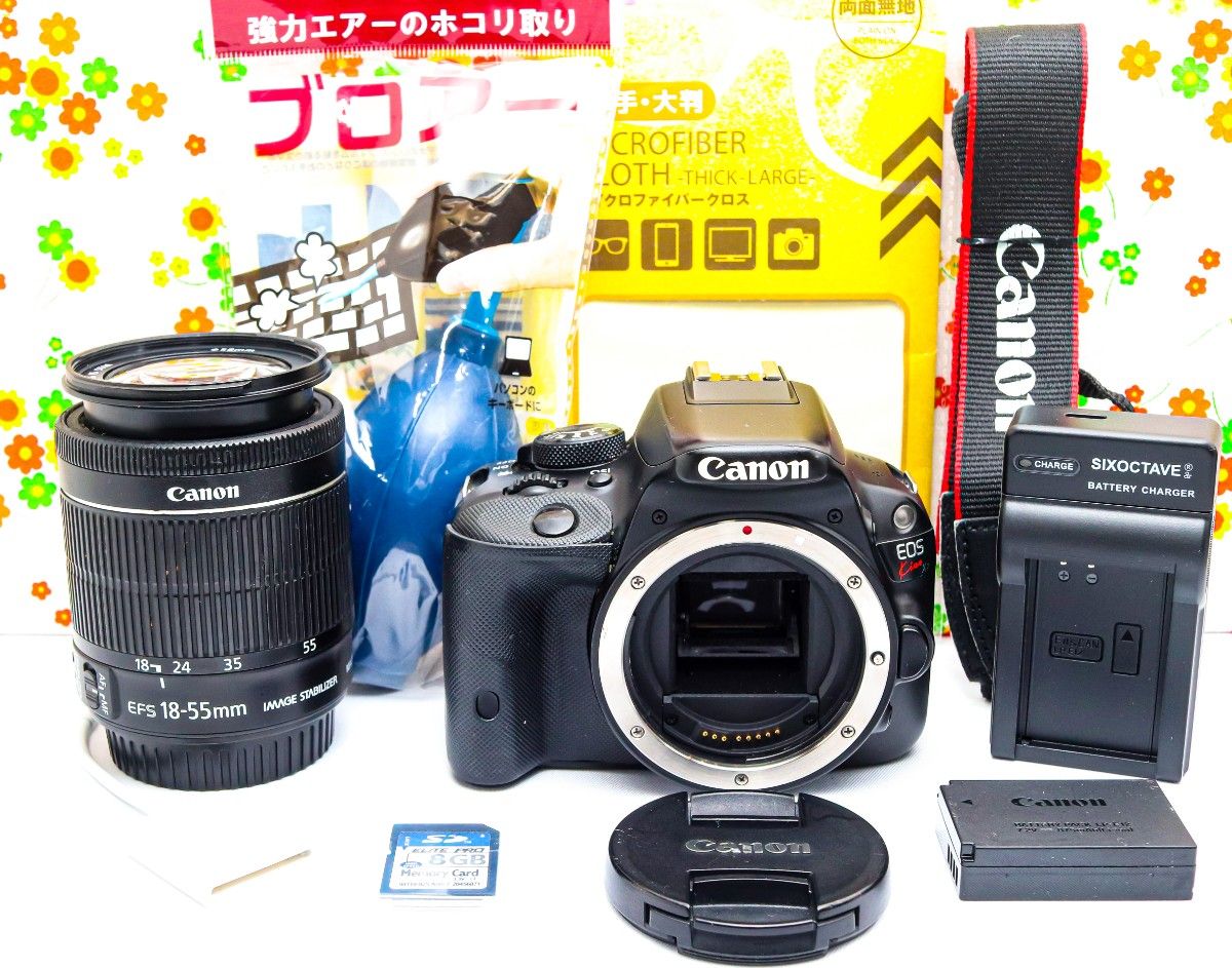 キャノン Canon EOS Kiss X7 スマホ転送 超小型・軽量 美品 Canon