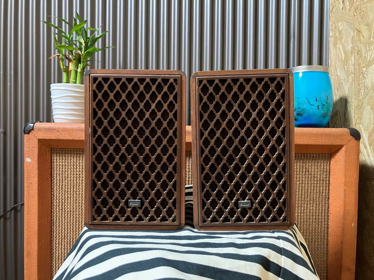 2 Sansui (サンスイ) SP-M1 2Way ブックシェルフスピーカー ペア