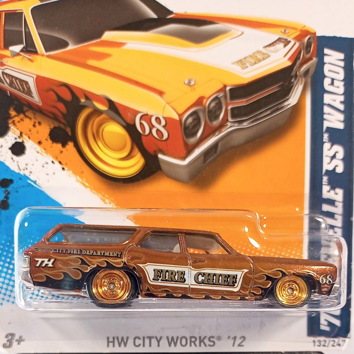 ホットウィール 1/64 スーパートレジャーハント '70 シェベル SS