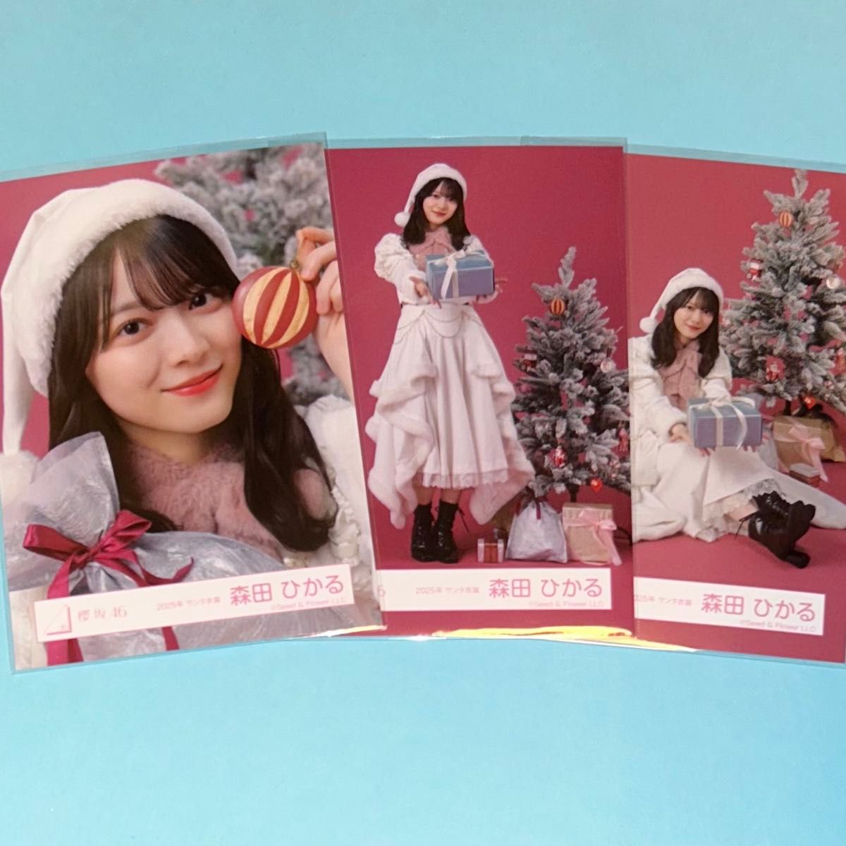櫻坂46 森田ひかる 2025年サンタ衣装 生写真｜Yahoo!フリマ（旧PayPay