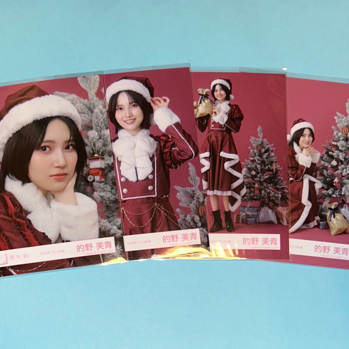 櫻坂46 的野美青 2025年サンタ衣装 生写真｜Yahoo!フリマ（旧PayPay