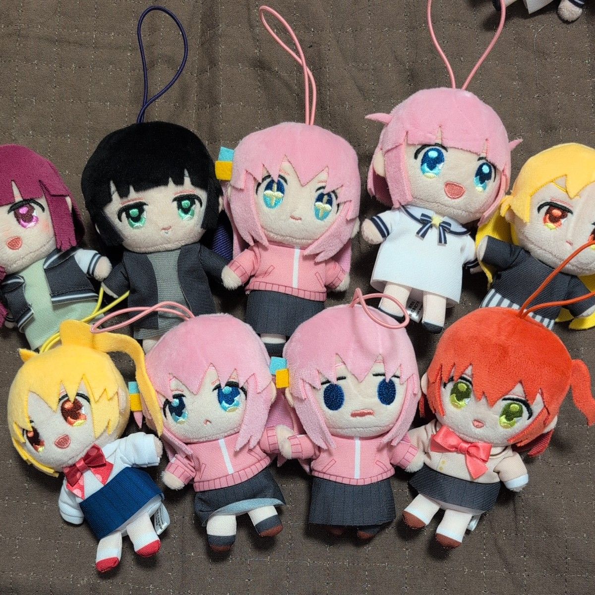 ぼっち・ざ・ろっく キャラ福くじ ぬいぐるみ 9種 セミコンプリート