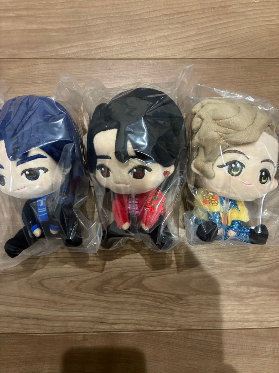 ミセスグリーンアップルのぬいぐるみマスコット3体セット ミセス