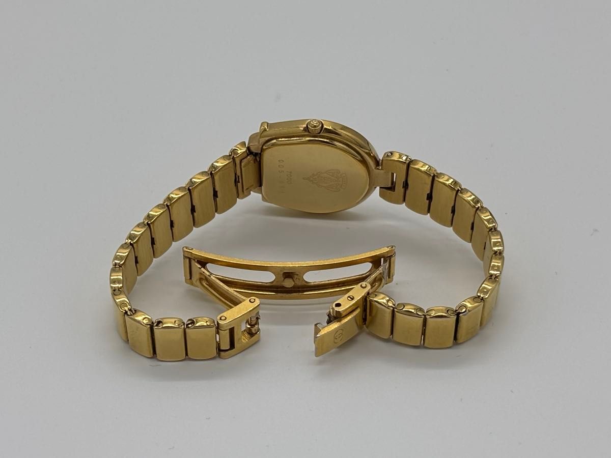 美品】GUCCI グッチ ホースビット クォーツ【7000】純正ベルト 文字盤