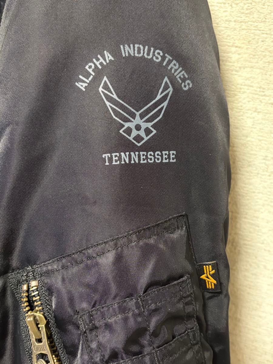 アルファインダストリーズ MA-1 バイクプロテクター付き ALVA-1811W