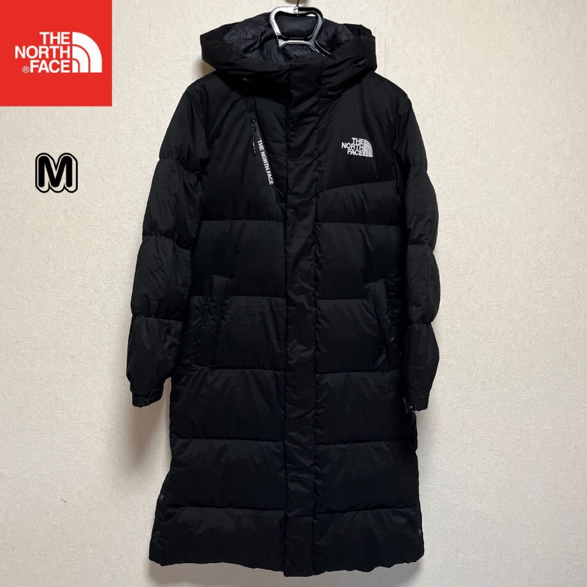 THE NORTH FACE ロングダウンコート M ブラック ノースフェイス ベンチ