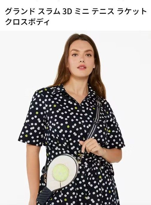 ケイトスペード福袋2026年 グランド スラム 3D ミニ テニス ラケット