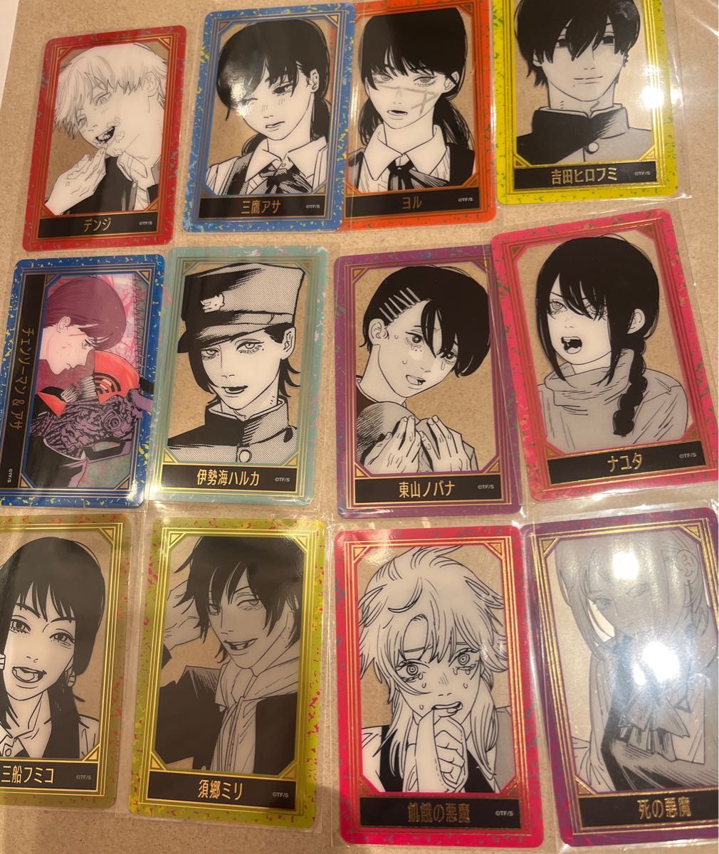 チェンソーマン 箔押しクリアカードコレクション 第1弾 ジャンフェス