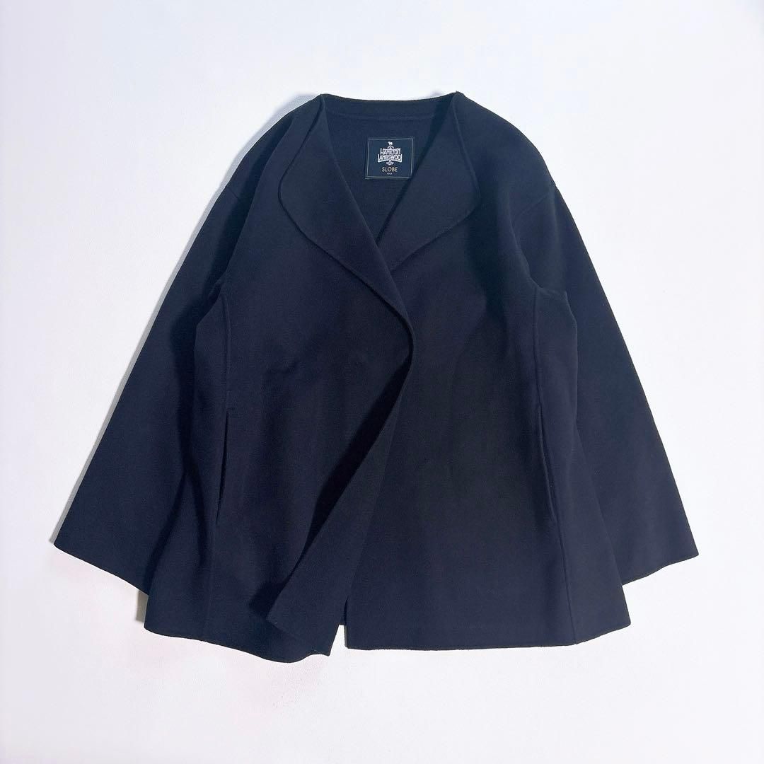 SLOBE IENA ハミルトンラムズウール ミドルコート ウールコート