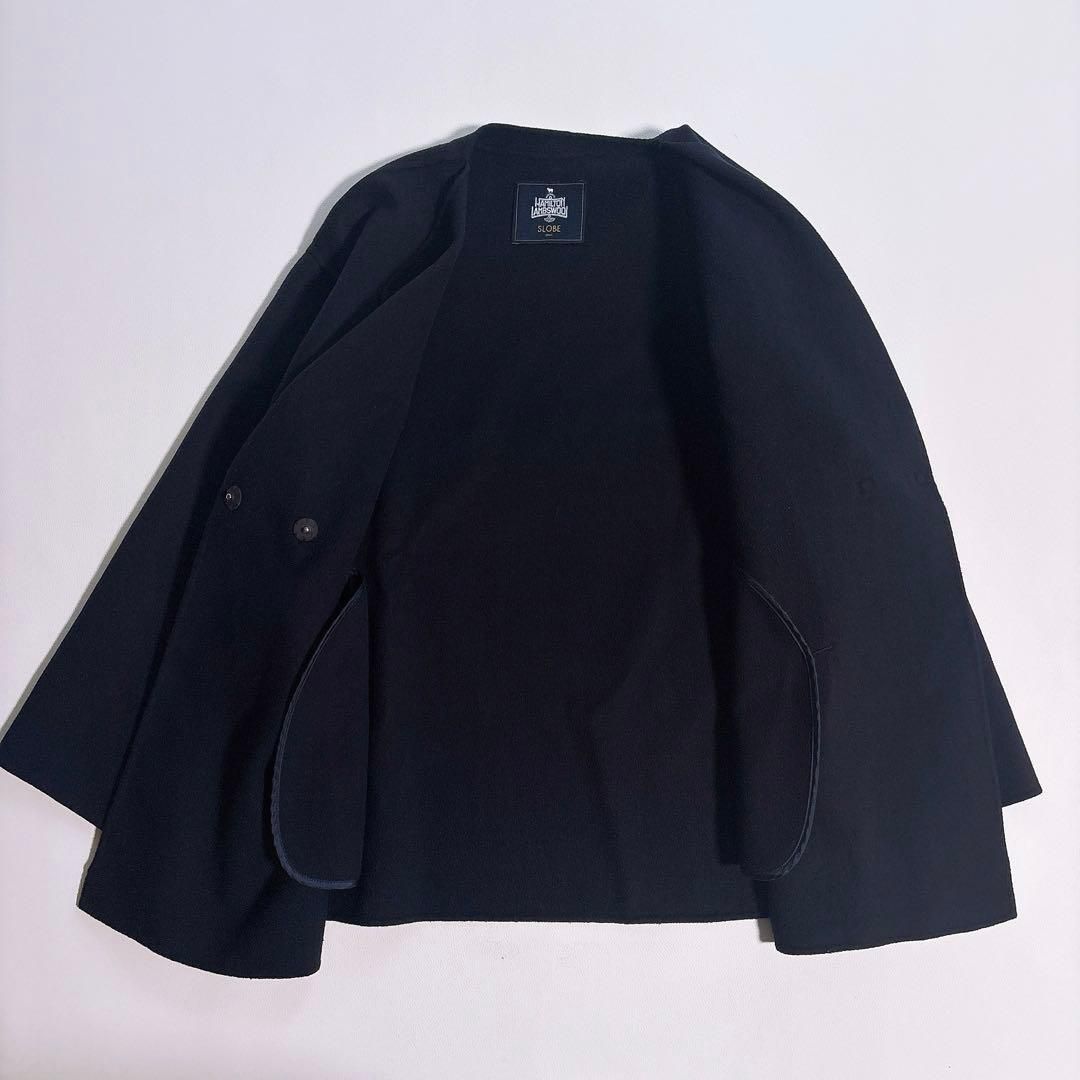 SLOBE IENA ハミルトンラムズウール ミドルコート ウールコート