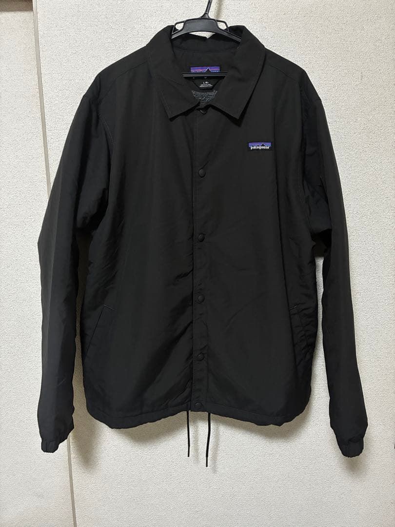 パタゴニア L ラインドイスマスコーチズジャケット インクブラック