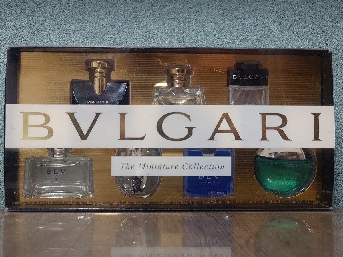 ブルガリ BVLGARI ミニチュアコレクション 香水 セット ミニボトル