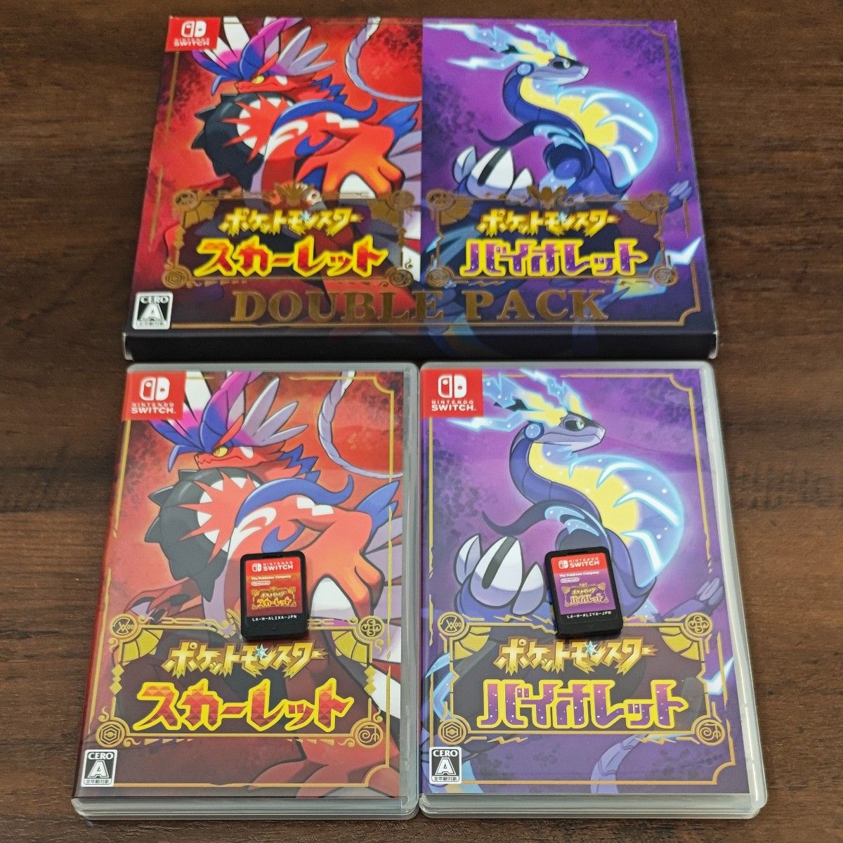 ポケットモンスター スカーレット バイオレット ダブルパック Switch