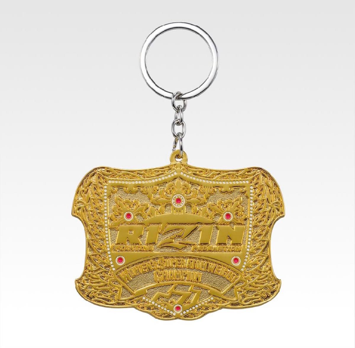 ぶ*ー様 【新品】RIZIN 一番くじ チャンピオンベルトメタルチャーム 7