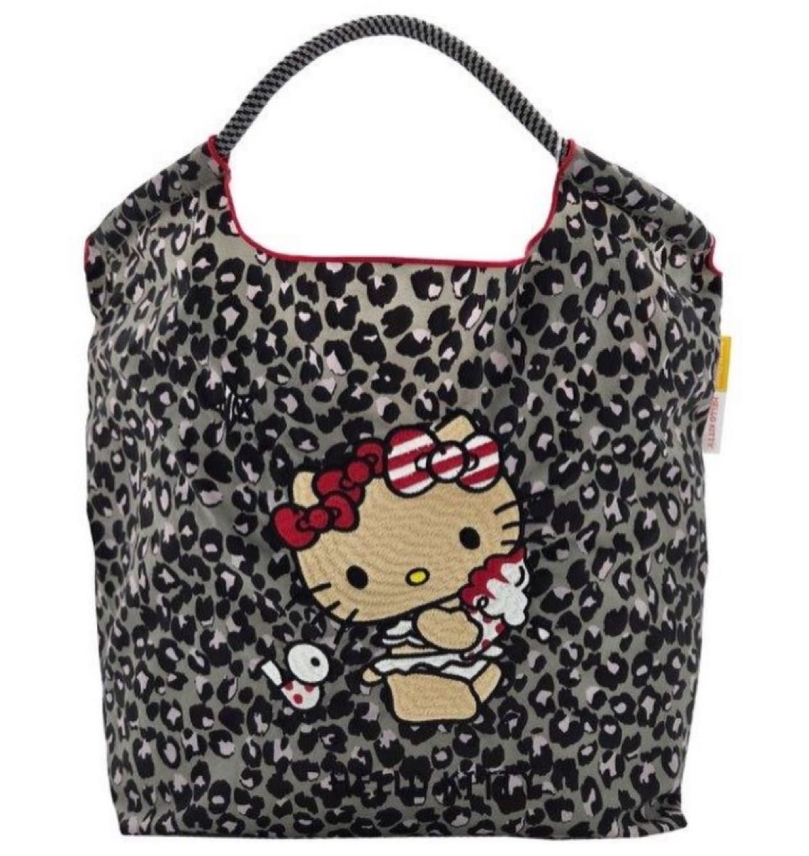 ball&chain ボール&チェーン エコバッグ ハローキティ ヒョウ柄日焼け