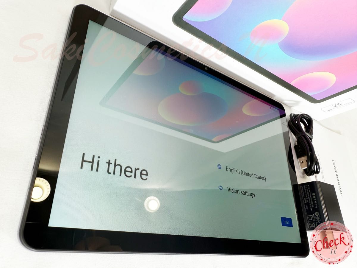 美品 《最新版10インチタブレット》Tavoni V5 Android16 付属品完備