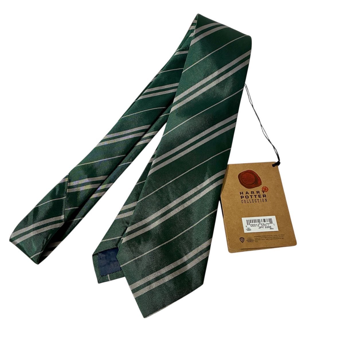 スタジオツアー東京公式 ハリーポッター ネクタイ スリザリン シルク