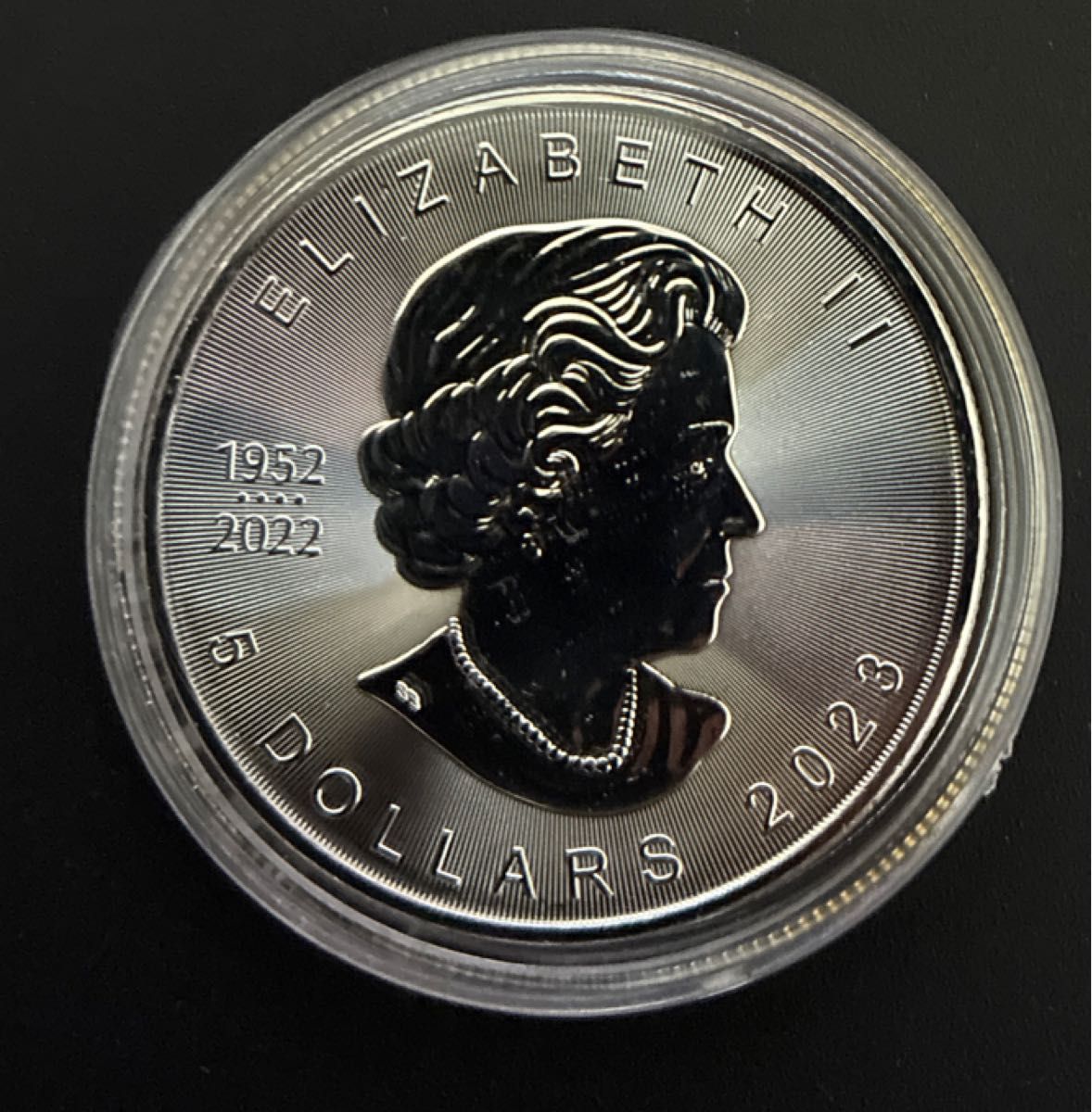 本物保証】2023年 カナダ メープルリーフ銀貨 1オンス 5ドル 純銀 9999
