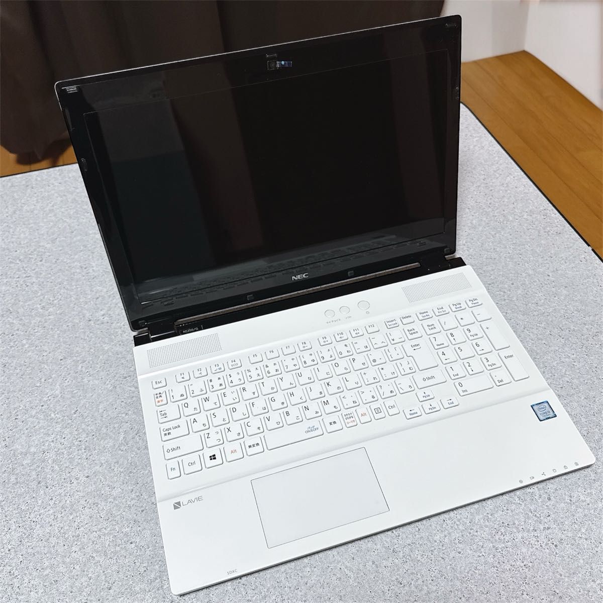 NEC LAVIE NS350GAW ノートパソコン PC クリスタルホワイト 白 Windows
