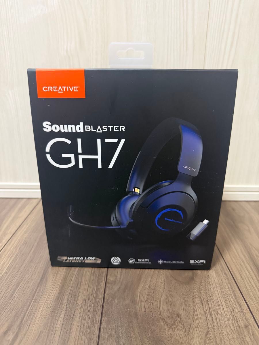 Sound Blaster GH7 ワイヤレス ゲーミングヘッドセット SB-GH7-BK