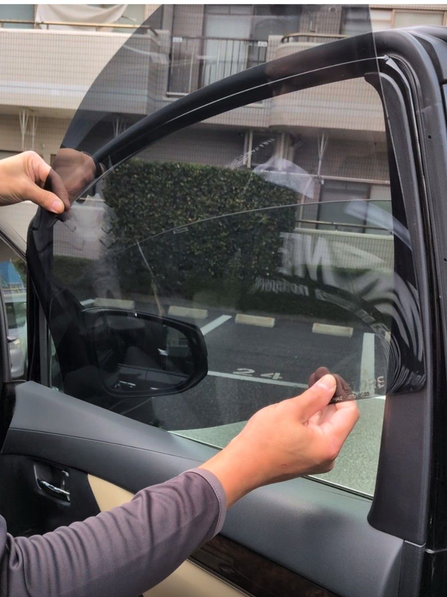 プリウス50系用 透過率30% スモークフィルム風 サンシェード｜Yahoo