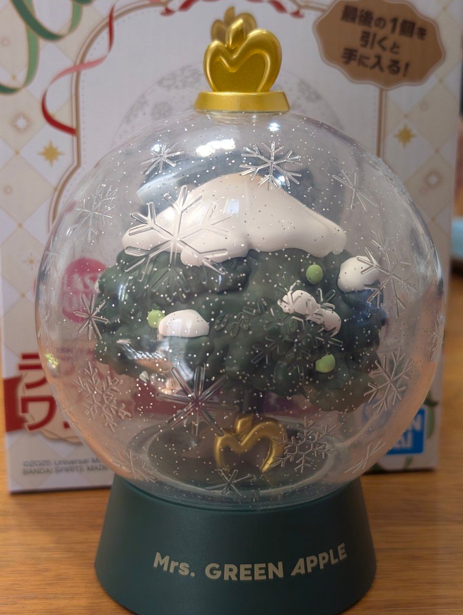 ミセス 一番くじ ラスト賞 スノードーム ドームライト｜Yahoo!フリマ