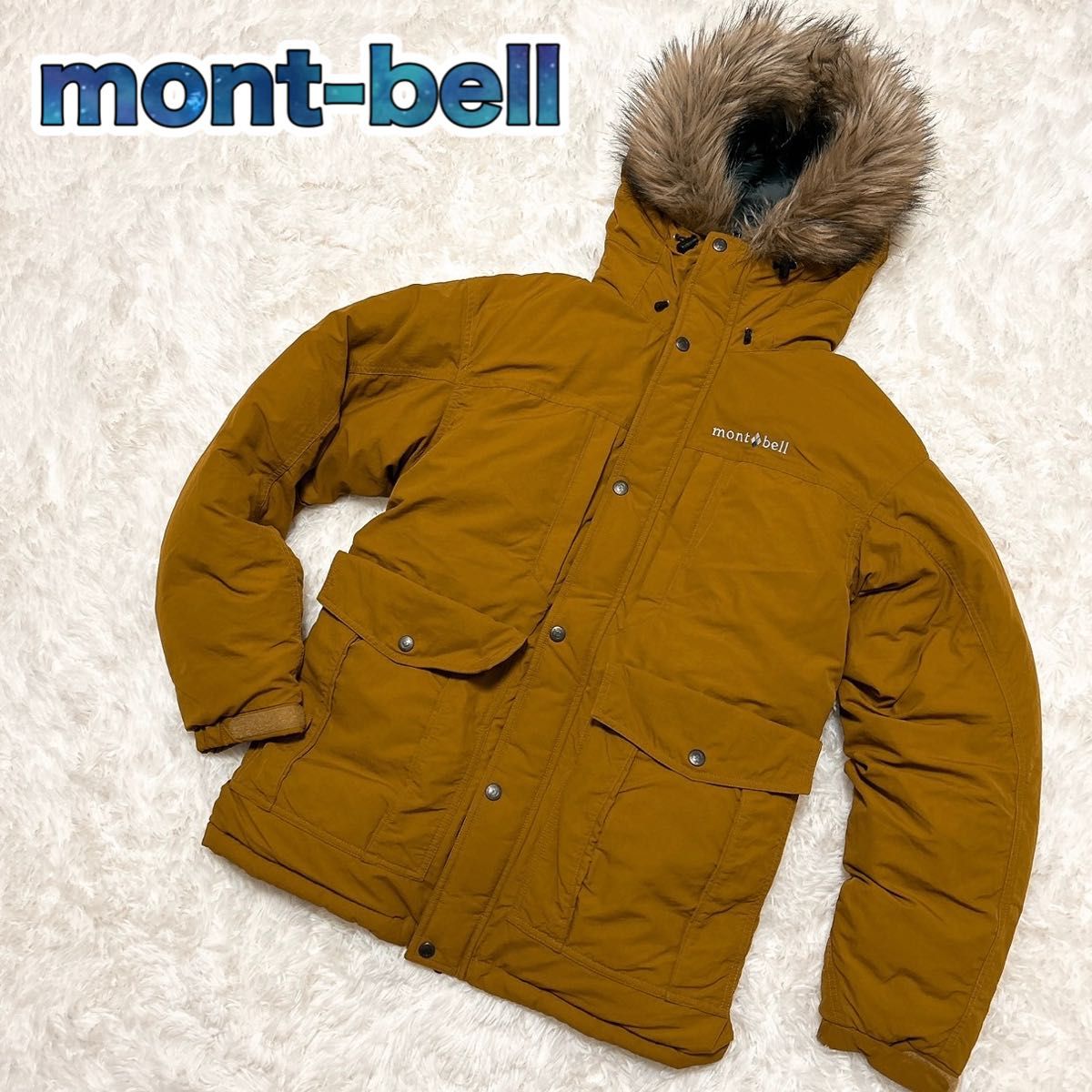 美品】 montbell モンベル ローガンダウンパーカ ダウンジャケット