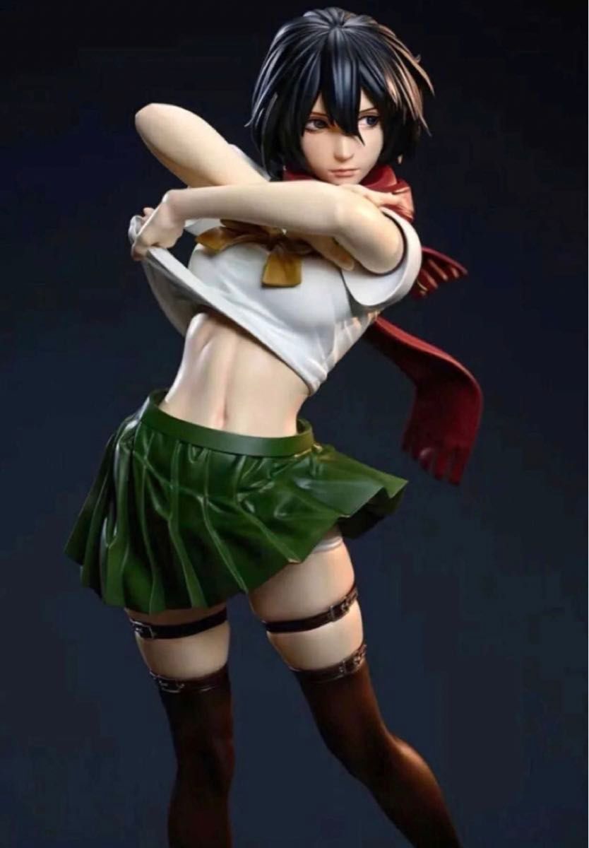 進撃の巨人】ミカサ・アッカーマン ガレージキットフィギュア Attack