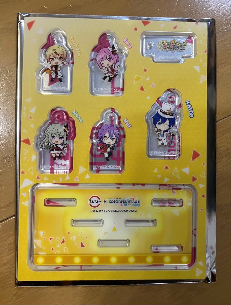 プロセカ スシロー コラボ ユニットチャームセット ワンダショ｜Yahoo