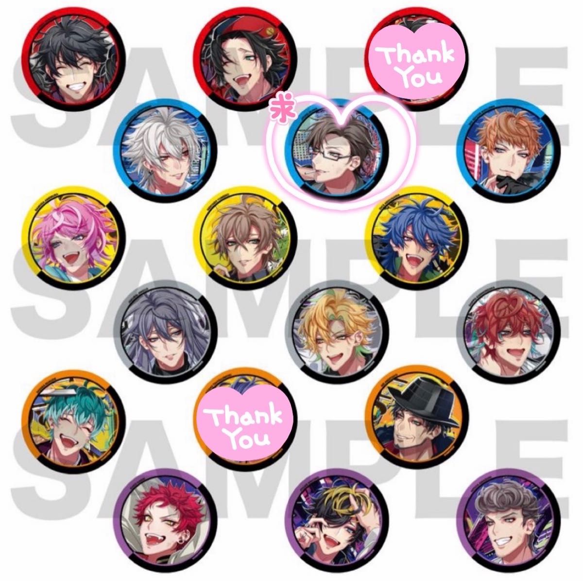 ヒプノシスマイク ヒプマイトレーディング缶バッジ The movie ver