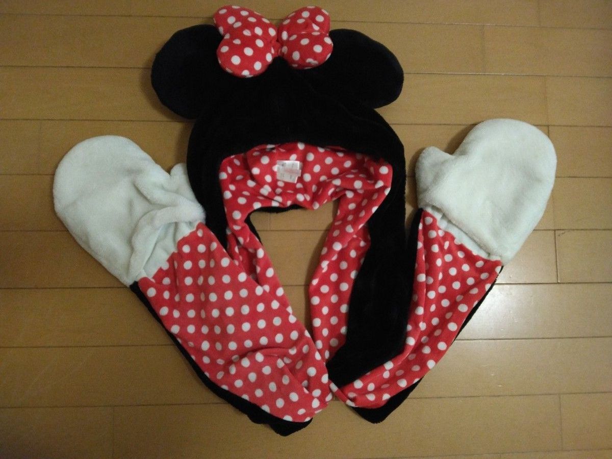 ディズニー ミニー ファンキャップ マフラーキャップ 廃盤品｜Yahoo