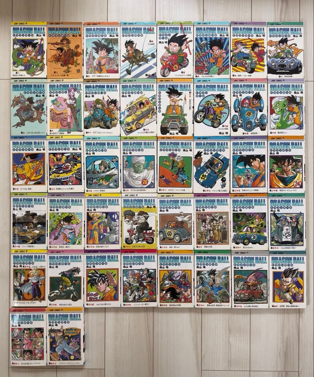 ドラゴンボール 全巻セット 1巻〜42巻 1巻2巻以外初版 鳥山明 集英社