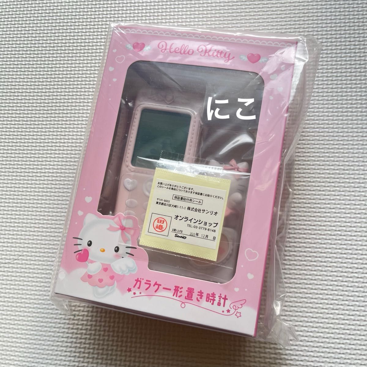 ガラケー形置き時計 サンリオ ハローキティ エンジェル｜Yahoo!フリマ